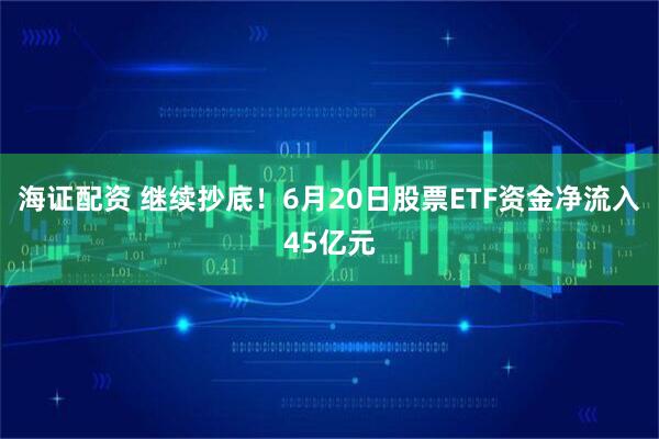 海证配资 继续抄底！6月20日股票ETF资金净流入45亿元